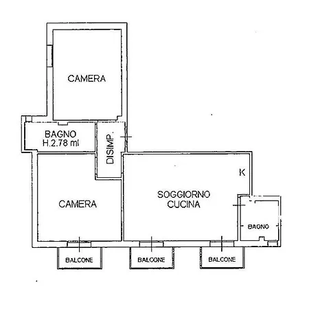 Ancora: Gaudenzi Lägenhet *
